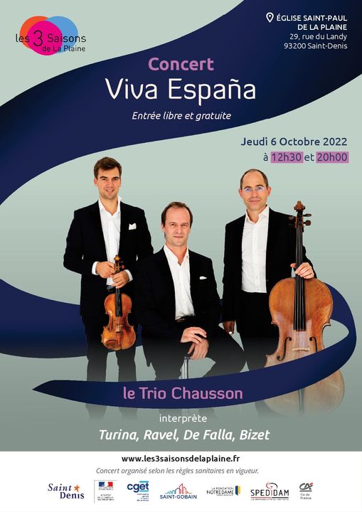 Concert du Trio Chausson
