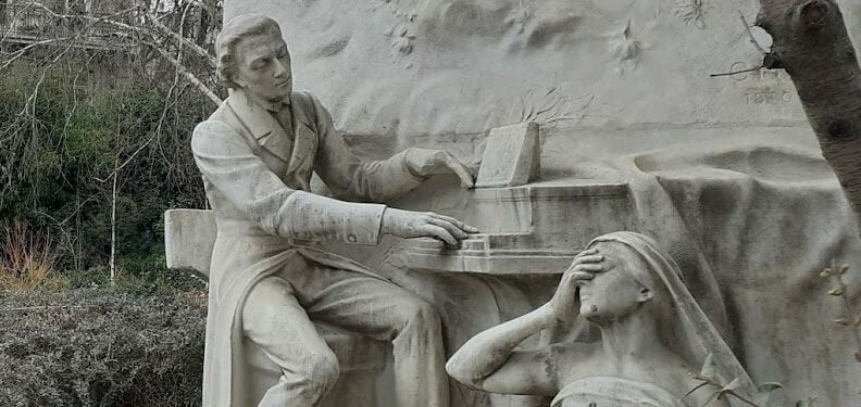 Monument à Frédéric Chopin - Parc Monceau