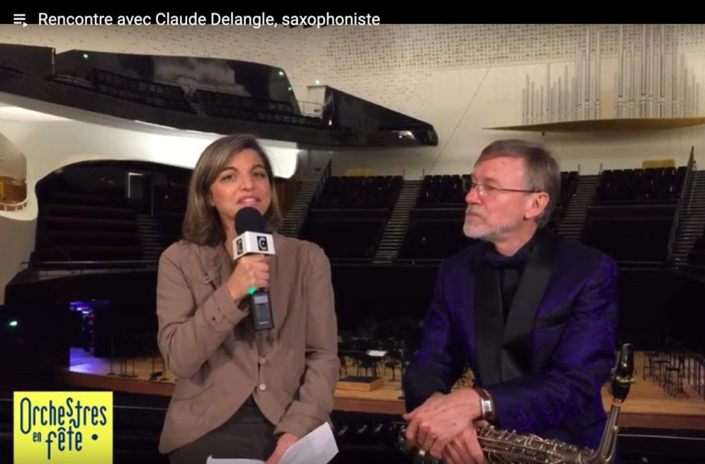 Interview du saxophoniste Claude Delangle