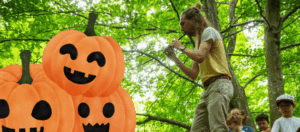 Bain de foret musical halloween